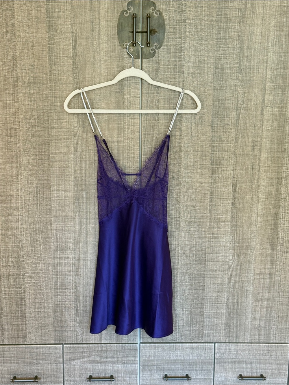 Victoria's Secret Shine Rope‎ Strap Satin Slip